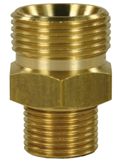 Переходник М22ш-1/2ш (400бар, латунь) TOR (BF-9218)