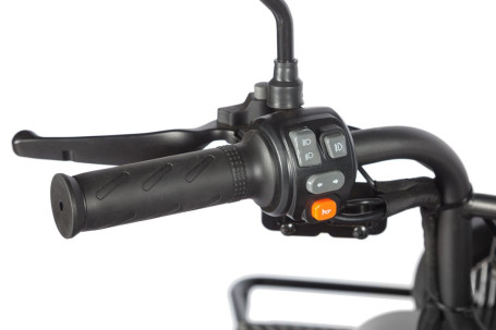 Трицикл электрический Wanshida UM+ (60V, 1000W, черный) (0000314-3098)