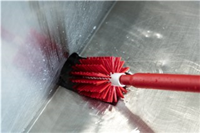 Ерш для труб Vikan (D90мм, красный)