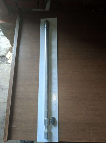 Удлинитель телескопический (50см, для TS12; вход 21мм, нерж) РА