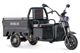 Трицикл электрический Rutrike Амулет 1100 (черный матовый)