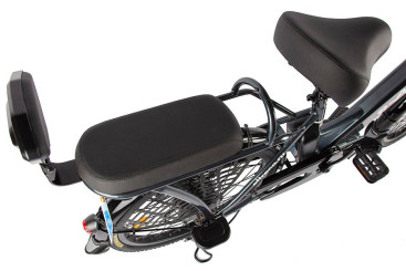 Электровелосипед GREEN CITY e-ALFA new (черный)