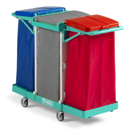 Тележка TTS Magic Line 50B (3 держ. мешка 150л, 2х120л)