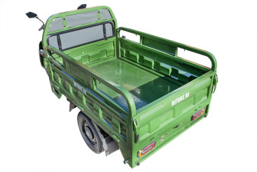 Трицикл электрический Rutrike Маяк 1600 60V/1000W (зеленый)