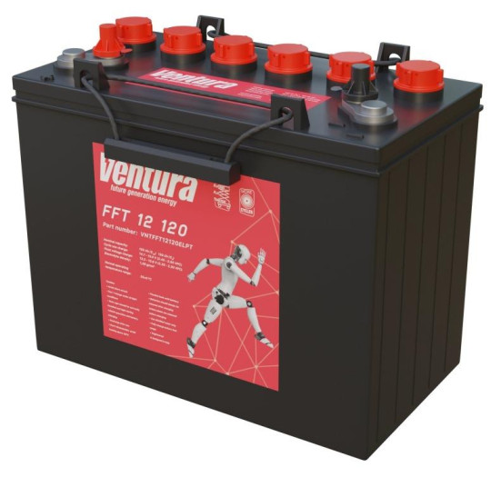 Тяговый аккумулятор Ventura FFT 12 080 (12В, 80Ач, WET)