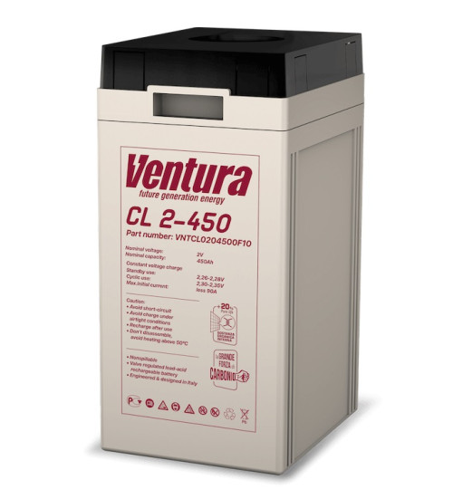 Тяговый аккумулятор Ventura CL 2-450 (2В, 450Ач, AGM)