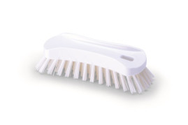 Щетка-скраб IGEAX ручная (180мм, стандарт, белый)