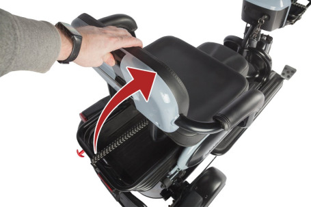 Трицикл электрический Wanshida UN MOTO (60V, 650W, черный) (0000285-3102)