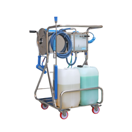 Пенная станция VEMA FOAM SYSTEM 1 AIR (50-100бар, сж.возд, 2 хим.ср, тележка)