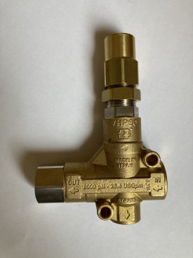 Регулятор давления Mecline VHP50 (360бар, 100л/мин, 1/2&quot;г-1/2&quot;г, By-pass 1/2&quot;г, лат)