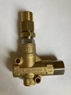 Регулятор давления Mecline VHP50 (360бар, 100л/мин, 1/2&quot;г-1/2&quot;г, By-pass 1/2&quot;г, лат)