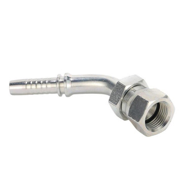 Фитинг высокого давления JIC (DN20, 7/8г, 45гр, оцинк) Robin