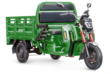 Трицикл электрический Rutrike Антей Pro 1500 60V1200W (темно-зеленый)