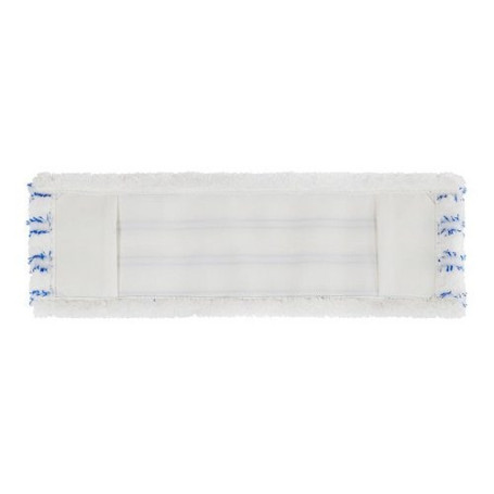 Моп TTS Wet Disinfection soft band (40см, белый с синими полосками)