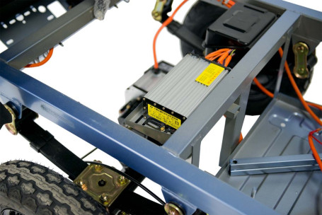 Трицикл электрический Rutrike Вектор 1500 (60V, 1200W, зеленый) (026260-3234)