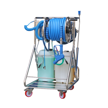 Пенная станция VEMA FOAM & WASH M.P. (10-100бар, сж.возд, 1 хим.ср, тележка)