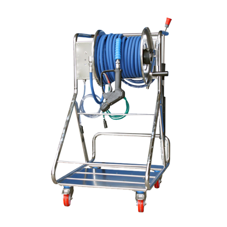 Пенная станция VEMA FOAM &amp; WASH M.P. (10-100бар, сж.возд, 1 хим.ср, тележка)