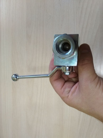 Кран гидравлический V2RH (1/4г-г, 500бар)