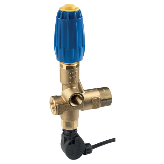 Регулятор давления Mecline VRT100 (190бар, 100л/мин, 1/2г-г, By-pass 1/2г, микр.)