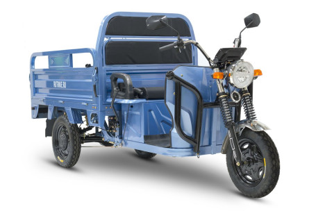 Трицикл электрический Rutrike Вектор 1500 (60V, 1200W, серый) (026260-3235)