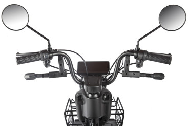 Трицикл электрический Rutrike Шкипер (красный матовый)