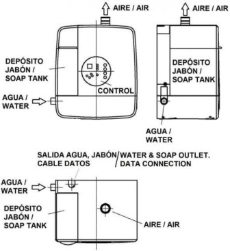 Сушилка для рук Nofer Concept 3 (3 в 1, компактная, золотой)