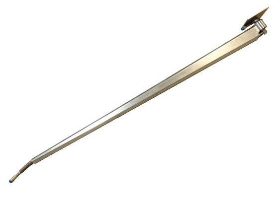 Консоль поворотная потолочная (1.50м, 360град, нерж)