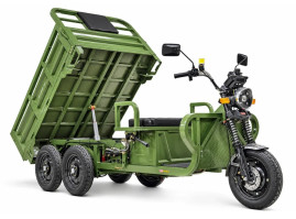 Трицикл электрический Rutrike Каскад 1600 60V 1500х2W (гидравлика)