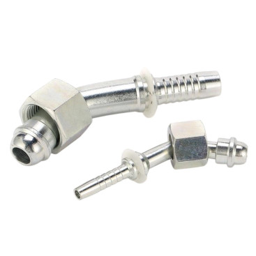 Фитинг высокого давления DK (DN08, М14х1.5г, 45гр, оцинк) RC