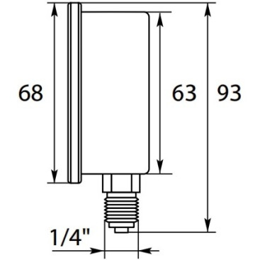 Манометр R+M 54900