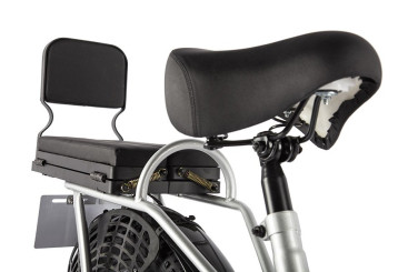 Электровелосипед GREEN CITY e-ALFA Fat (серебристый)