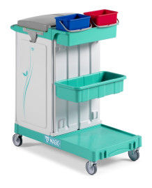 Тележка TTS Magic Line 110P (2х4л, корзины, держ. мешка 150л)