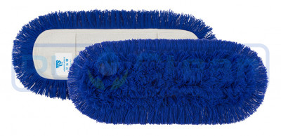 Моп с карманами TTS (40х13см, акриловый, для сухой уборки, синий)