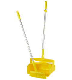 Набор "Щетка с совком" Vikan (350 мм, желтый)
