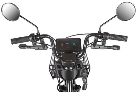 Трицикл электрический Rutrike Караван (черный)