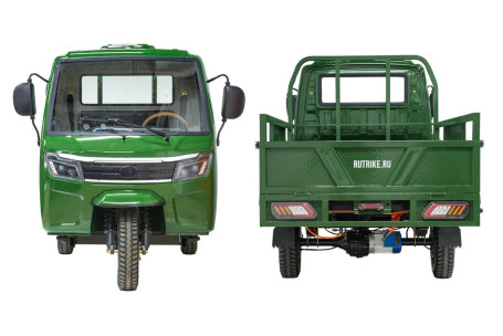 Трицикл электрический Rutrike Фактор NEXT 2600 (60V, 2000W, зеленый) (026016-3130)