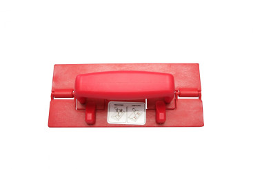 Держатель для абразивной губки FBK (ручной, 230х100 мм, красный)