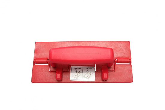 Держатель для абразивной губки FBK (ручной, 230х100 мм, красный)