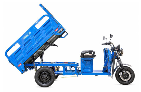 Трицикл электрический Rutrike Дукат NEXT 1500 (72V, 1500W, синий) (027508-3364)