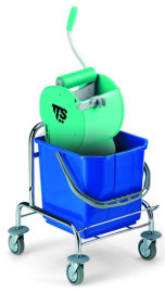 Тележка TTS Roll 15 (15л, отжим DRY, синий)