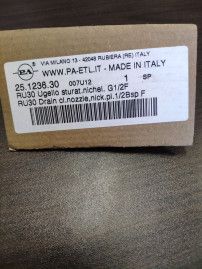 Форсунка каналопромывочная PA RU (30, 1/2"г, бой 5Rх1F)