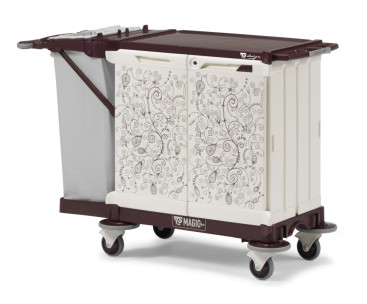 Тележка TTS MagicArt 21 Safety (2 двери, рисунок KAPOK, держ. мешка)