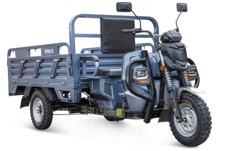 Трицикл электрический Rutrike Атлант-У 2000 60/72V 2000W (серый)