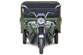 Трицикл электрический Rutrike D4 NEXT PRO 1800 (серый)