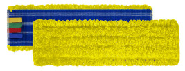 Моп с липучками TTS Microriccio (40х10.5см, микрофибра, желтый)
