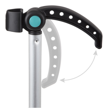 Совок TTS B-Fly (резин. край, алюмин. ручка, держ. мешка)