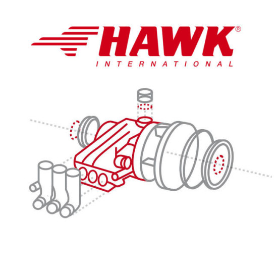 Комплект клапанов HAWK PXI 350 (6шт.)