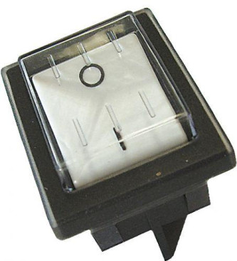 Кнопка (220В, 16А, белая)