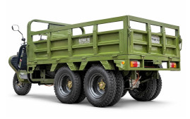 Трицикл электрический Rutrike Профи 2200 60V 1800х2W (серый)