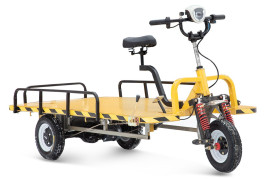 Тележка электрическая RuTrike ТАКСА Вайд (платформа)
